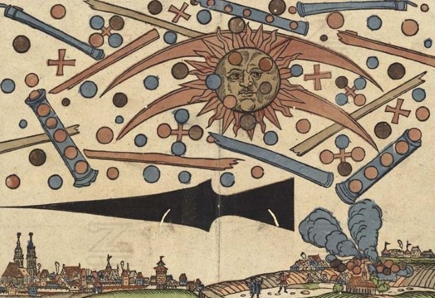Coisas que você precisa saber sobre o avistamento de OVNIs em Nuremberg, 1561