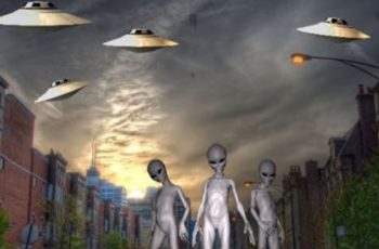 invasão alienígena falsa