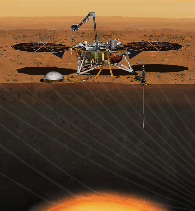 descida da sonda InSight da NASA em Marte
Misterioso 'zumbido' é detectado em meio a terremotos em Marte