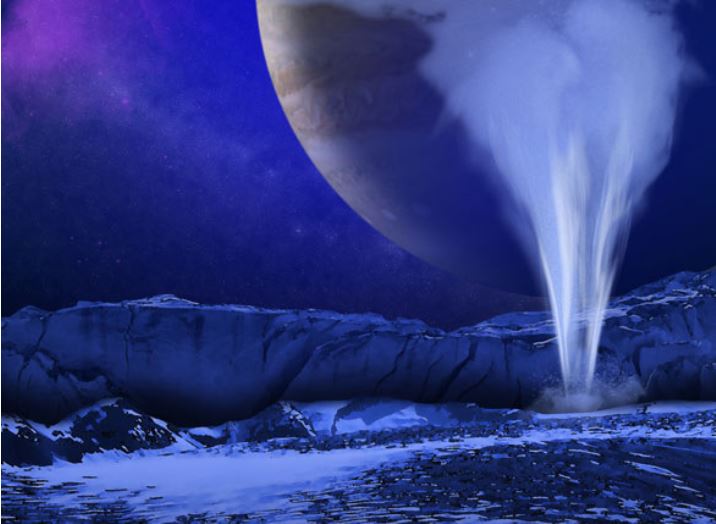 Vapor d'água persistente é encontrado em lua de Júpiter