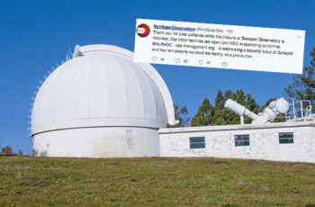 Mais 6 observatórios solares fechados