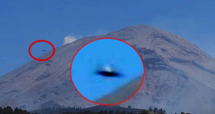 Por que OVNIs são frequentemente vistos sobre o vulcão Popocatépetl?