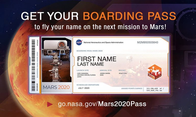 NASA quer levar você até Marte