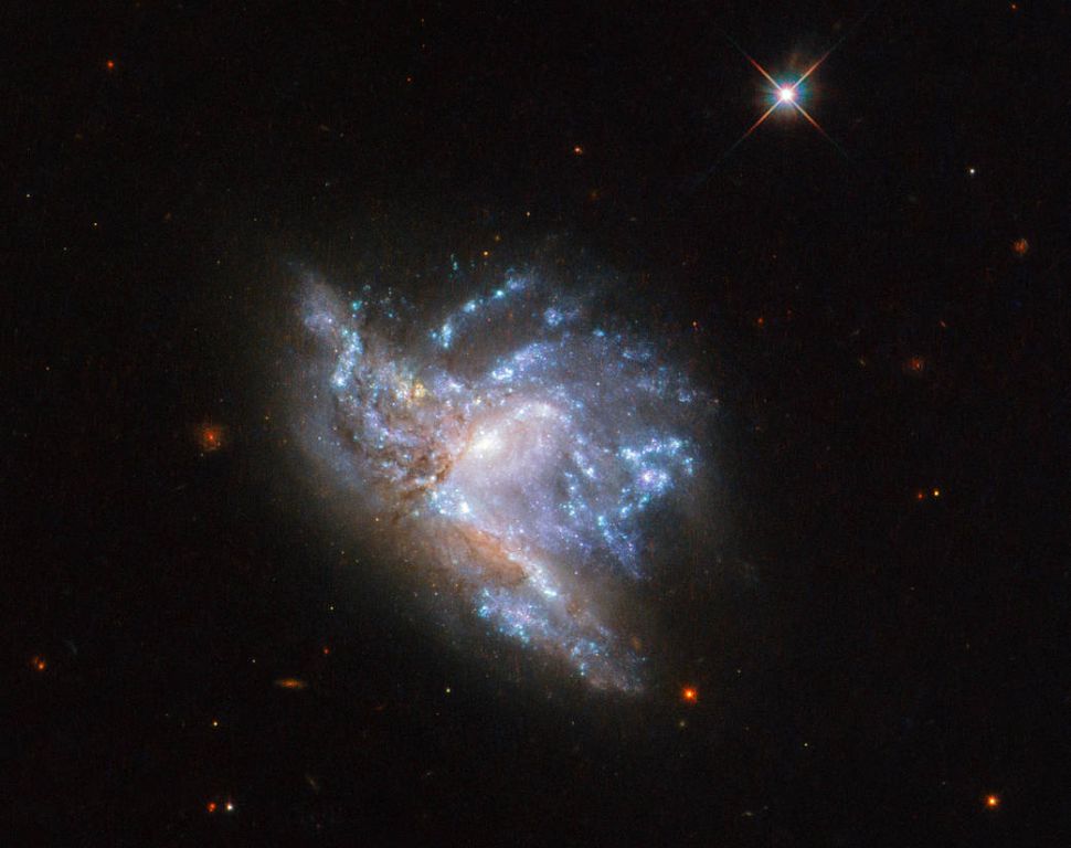 colisão de galáxias