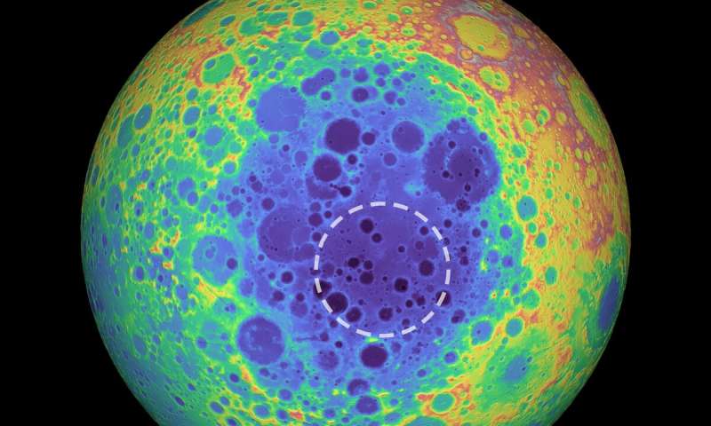 Enorme anomalia é detectada em cratera no lado oculto da Lua