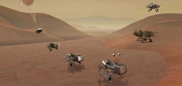 NASA anuncia missão 'Dragonfly' para lua de Saturno - Titã