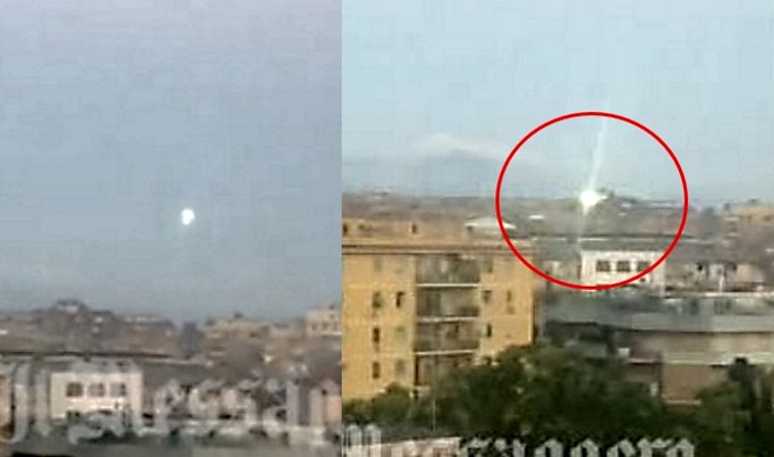 Atividade OVNI / UFO é filmada em Roma