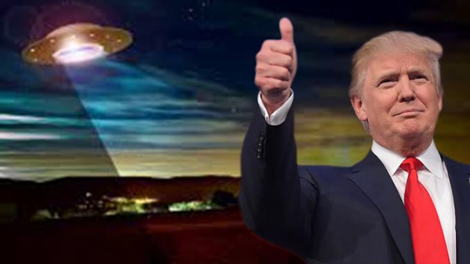 Trump dá sua opinião sobre os OVNIs