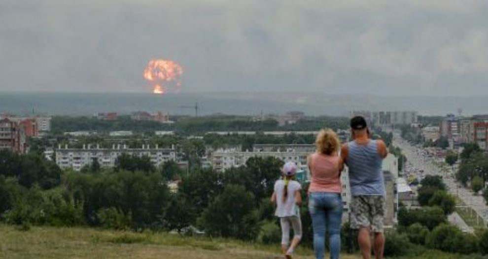 Acidente nuclear na Rússia devido teste de foguete, mata 5