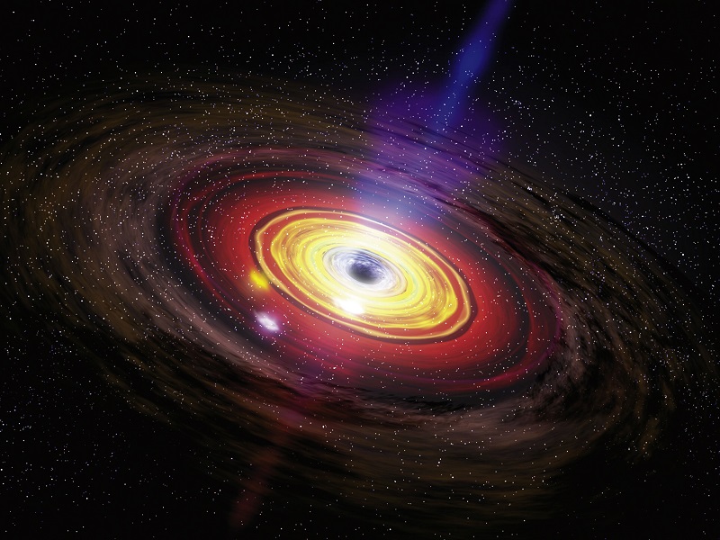 Buraco negro no centro da nossa galáxia subitamente aumenta seu brilho