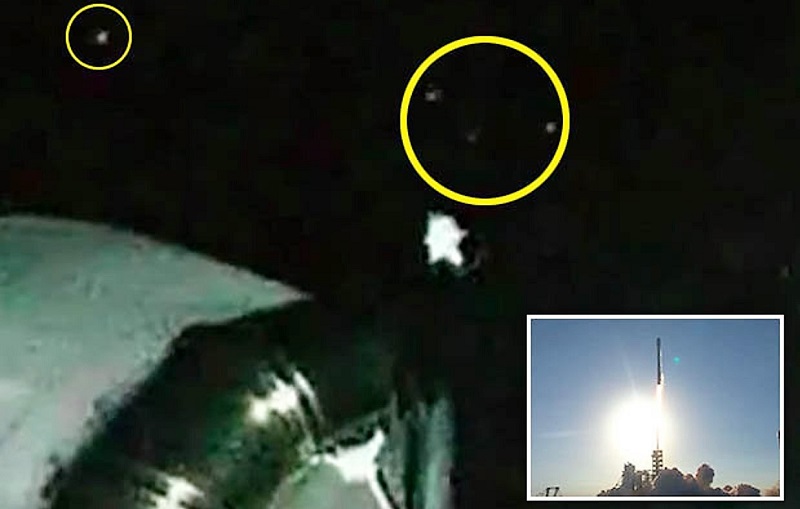Um OVNI é filmado “ao vivo” durante lançamento da SpaceX