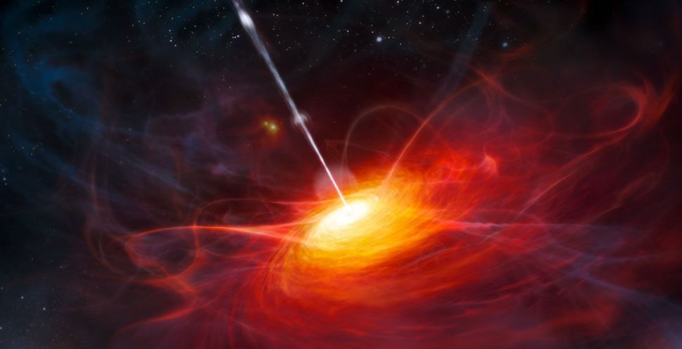 Seis galáxias de repente se transformaram em quasares vorazes