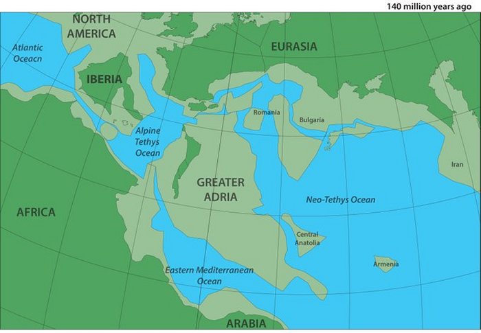 Grande Adria: Descoberto continente perdido abaixo da Europa