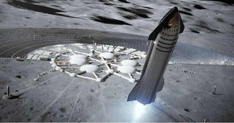 SpaceX definitivamente planeja pousar na Lua em 2022