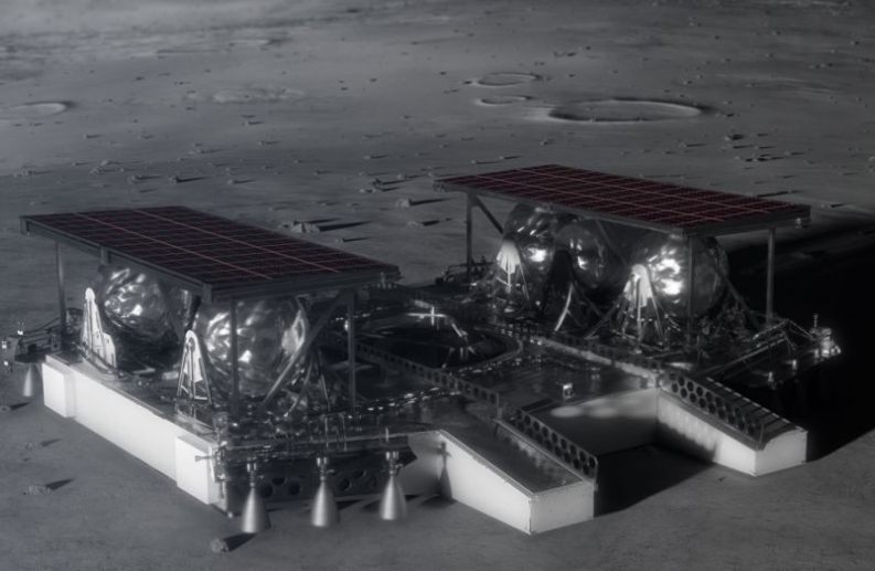 NASA mostra novo conceito impressionante de módulo de pouso lunar