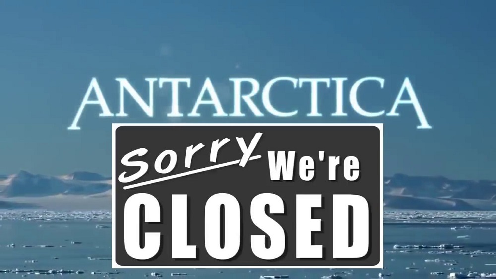 Antártica sob bloqueio enquanto começa o programa espacial secreto