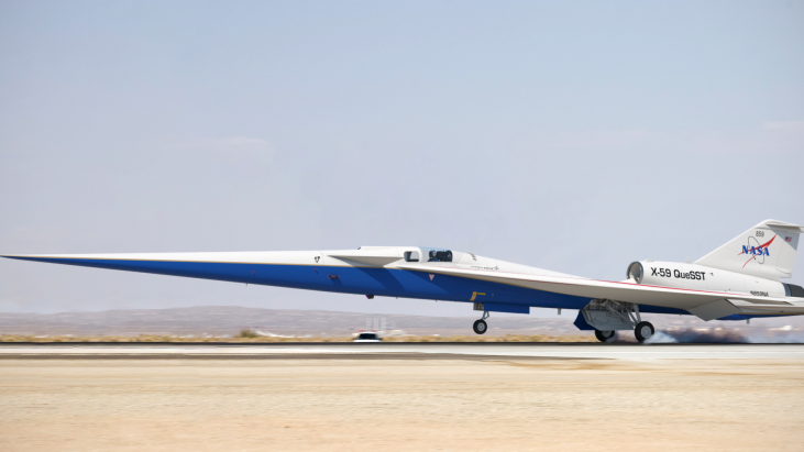 Aeronave supersônica silenciosa X-59 da NASA é liberada para montagem 