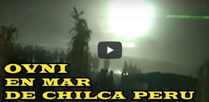 OVNI lançando fachos de luz aparece durante vigília no Peru