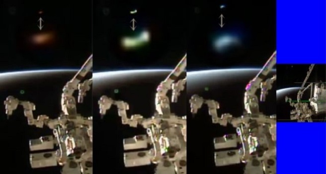 NASA corta transmissão ao vivo quando OVNI colorido aparece