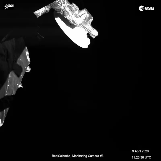 Espaçonave BepiColombo a caminho de Mercúrio captura imagens surpreendentes