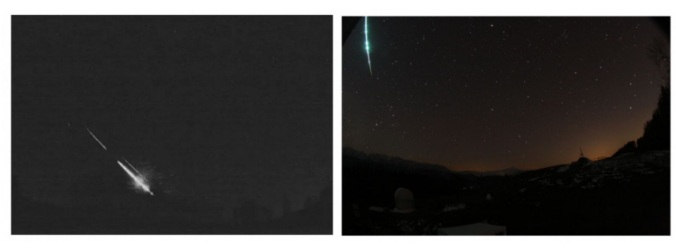 Três meteoros explodem na atmosfera sobre a Bélgica e a Alemanha