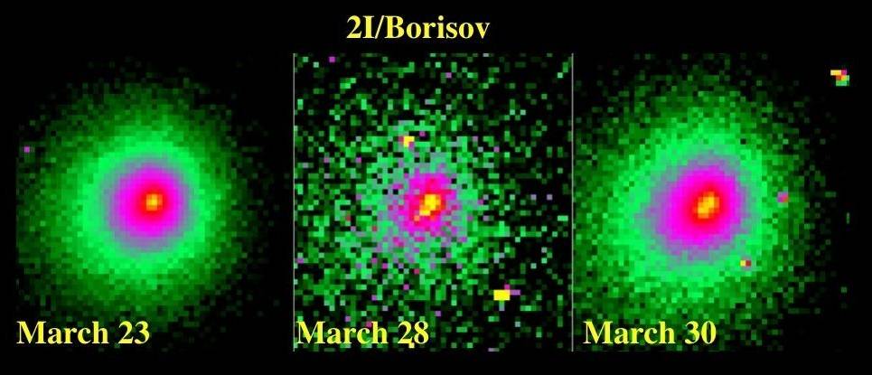 O cometa interestelar Borisov parte em dois