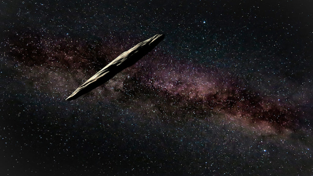 O Oumuamua é um fragmento de um planeta destruído, alega novo estudo