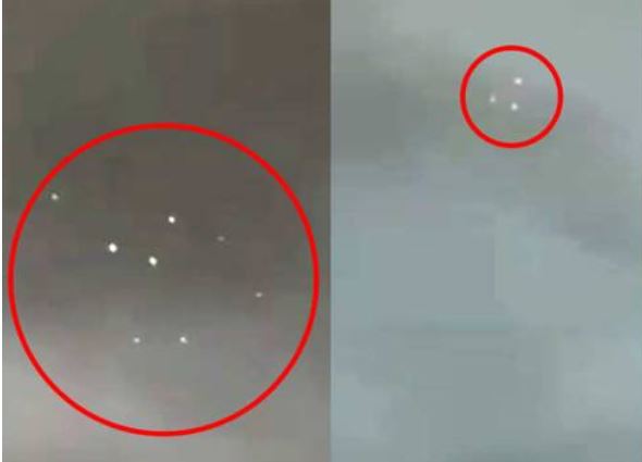 OVNIs circulam no céu e assustam moradores em Huaraz, Peru