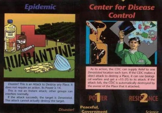 As previsões do jogo de cartas Illuminati de 1995 se tornou realidade hoje