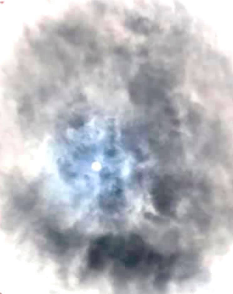 Nuvem estranha é fotografada no céu da Escócia
