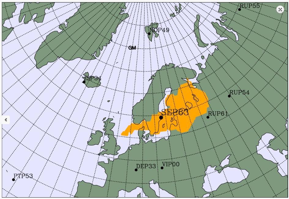 "Nada importante": Somente um pico de radiação detectado na Escandinávia