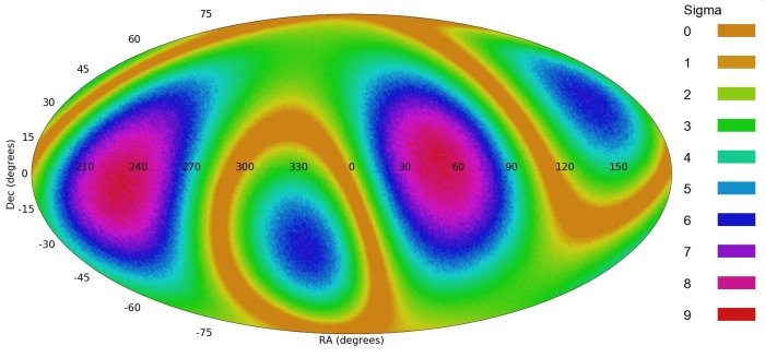 Padrões das galáxias espirais mostram que a estrutura do universo não é aleatória