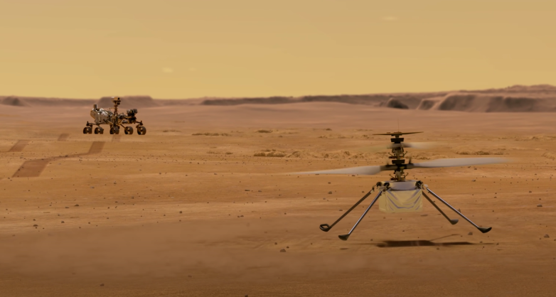 NASA revela o que seu helicóptero realmente irá fazer em Marte