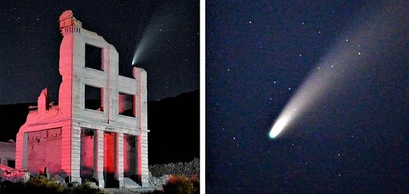 Anomalias ao redor do cometa Neowise: OVNIs o vigiam?