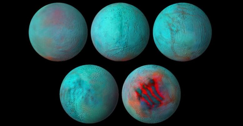NASA encontra evidências de "gelo fresco" na lua Encélado de Saturno