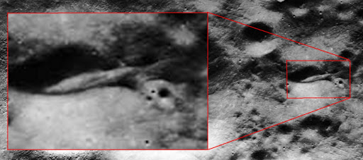 Enorme objeto misterioso é encontrado em cratera da Lua
