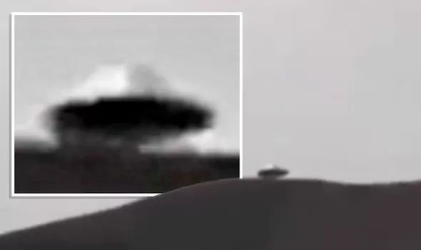 Teria um disco voador sido filmado pairando sobre montanha no México?