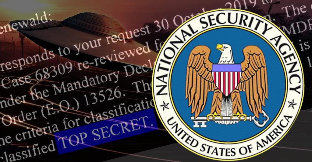 NSA nega acesso a documentos ultra-secretos de OVNIs - novamente