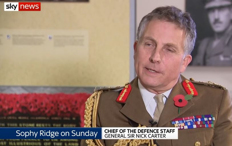 General do Exército Britânico alerta sobre ameaça de uma 3ª Guerra Mundial
