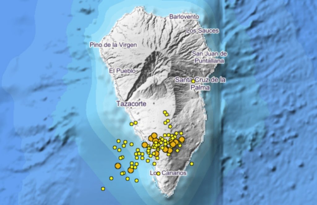 Novo terremoto sob o vulcão La Cumbre Vieja é sinal de mega-tsunami?