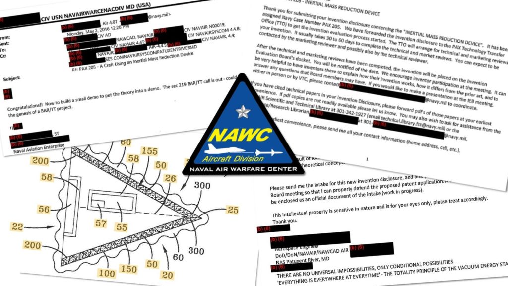 Patentes da Marinha dos EUA sugerem que ela possui tecnologia alienígena
