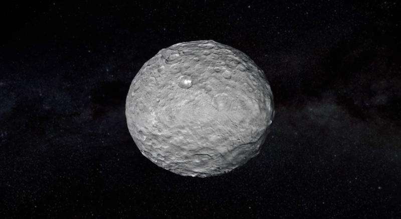 O planeta anão Ceres é o lar de elementos necessários para a vida