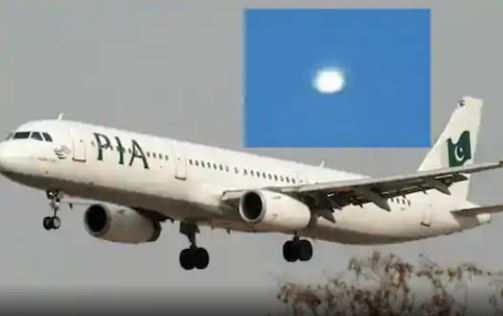 Piloto de avião comercial do Paquistão filma OVNI em pleno voo