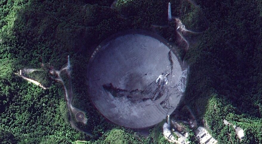 Boas novas: O radiotelescópio de Arecibo será reconstruído
