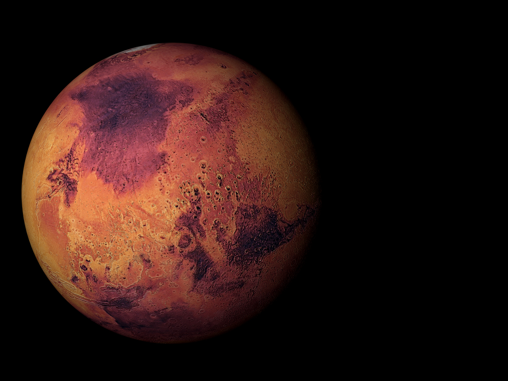 Marte pode ter vida microbiana alimentada por radioatividade sob a superfície