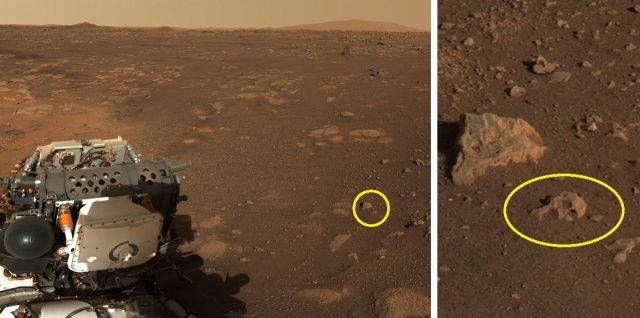 Perseverance começa encontrar objetos estranhos em Marte