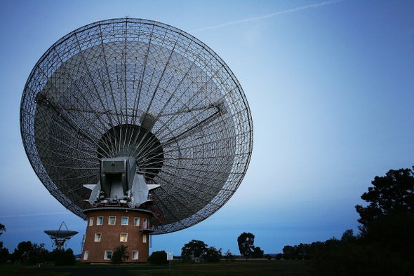 Por que os astrônomos estão interessados ​​neste sinal misterioso?
