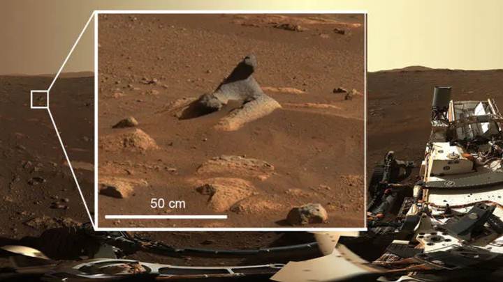 Perseverance começa encontrar objetos estranhos em Marte