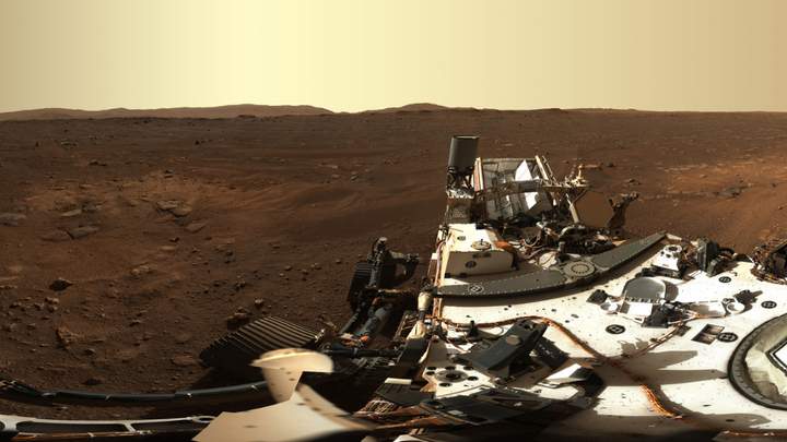Lago marciano pode revelar resquícios de vidas passadas