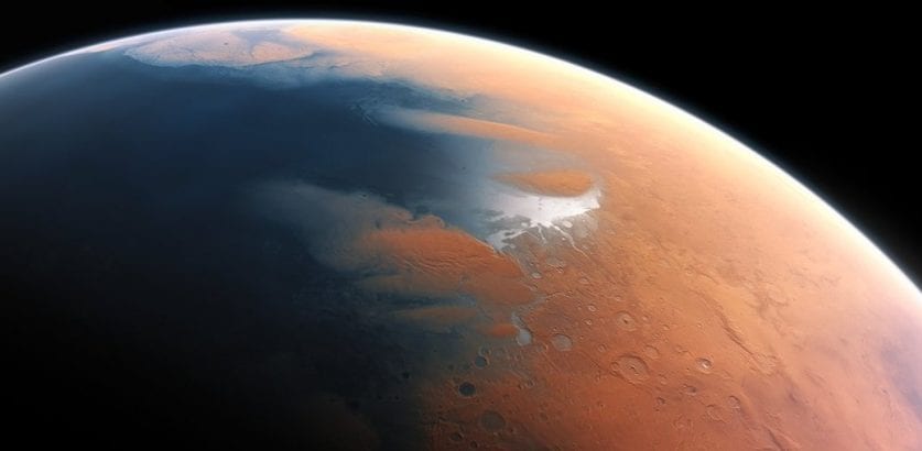 A vida no sistema solar pode ter se originado primeiro em Marte